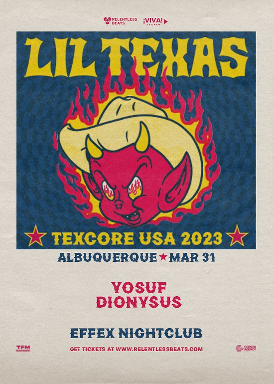 Lil Texas Tickets at Effex in Albuquerque by RB Albuquerque