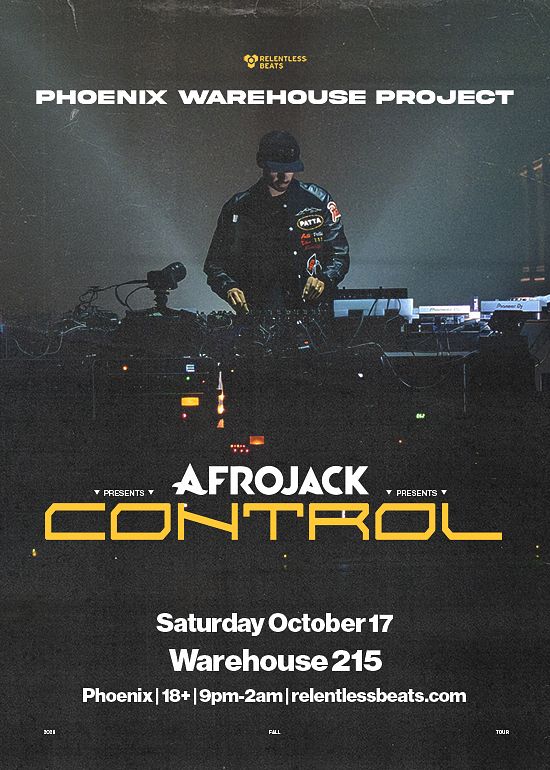 Afrojack Presents: CONTROL Tickets at Warehouse215 in Phoenix by
