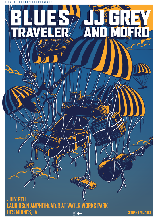 Blues Traveler And Jj Grey Mofro Tickets At Your Computer Or Mobile Device Tixr At Horizon Events Center In Clive At First Fleet Concerts Tixr