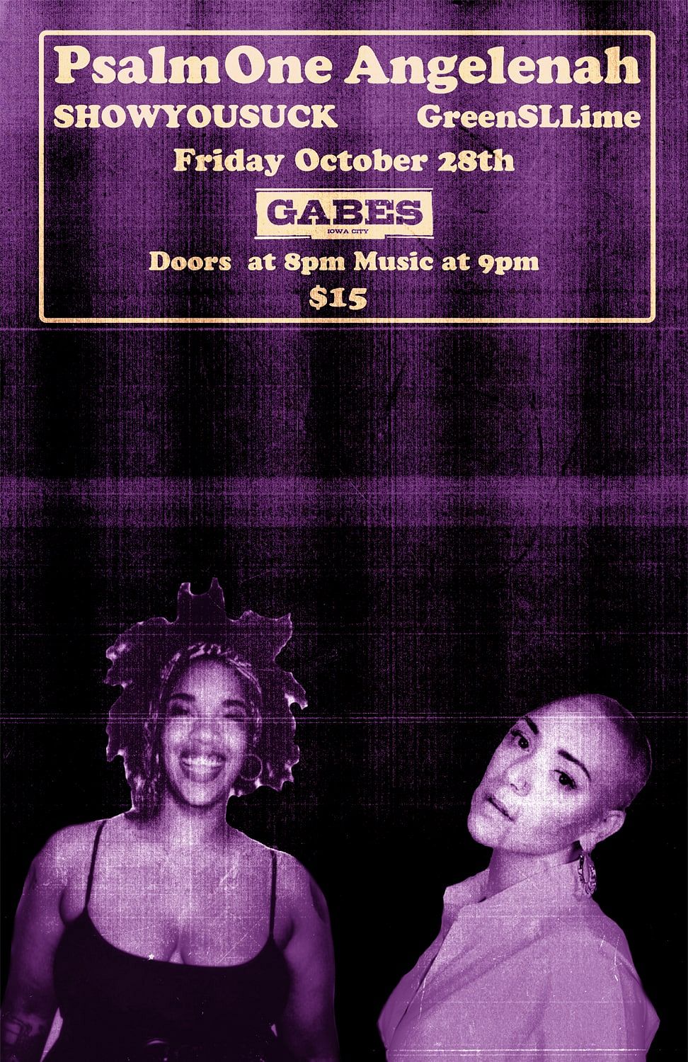 Psalm One LIVE at Gabe's Tickets at Gabe's in Iowa City by Gabe's | Tixr