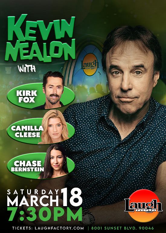 Kevin Nealon Live! Tickets at Laugh Factory Hollywood in Los Angeles by
