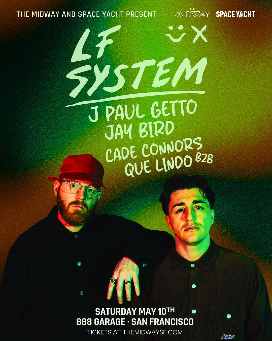 The Midway x Space Yacht Present: LF SYSTEM Tickets at 888 Garage