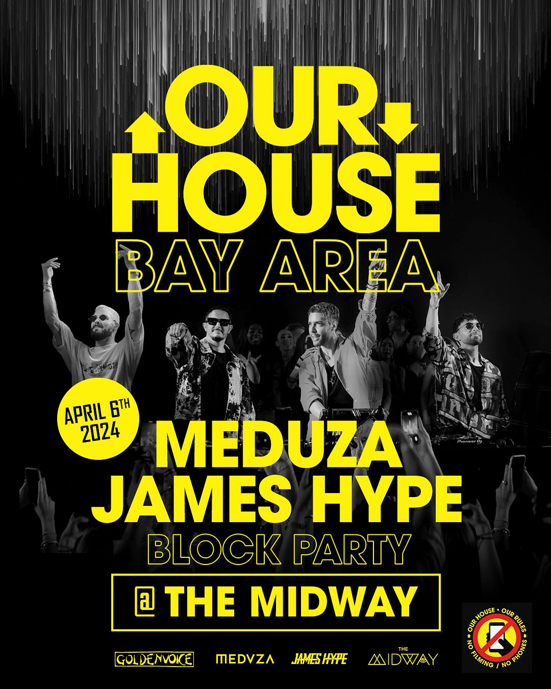Meduza x James Hype Our House Block Party Tickets at The Midway in San Francisco by The Midway