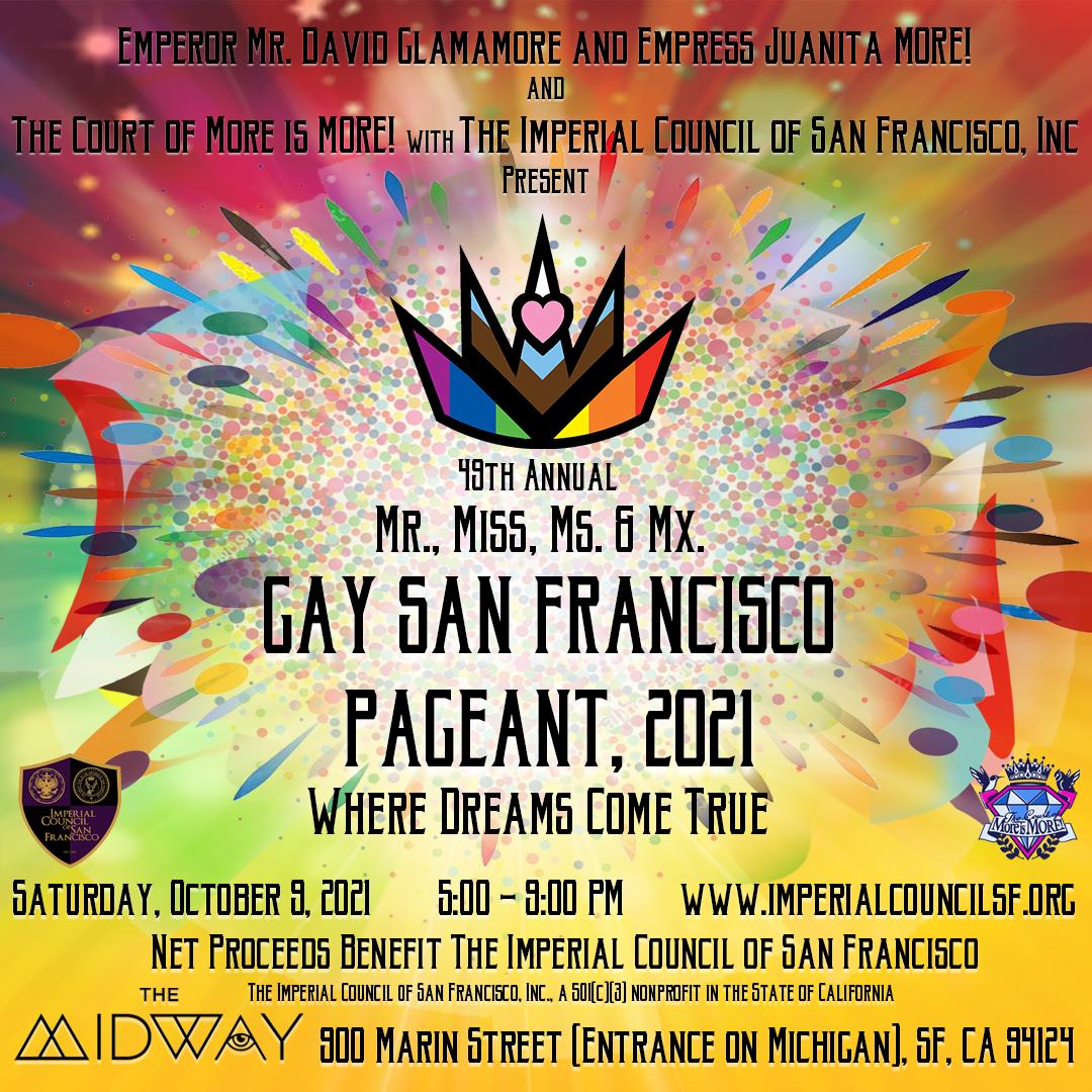 49th Annual Mr., Miss, Ms. & Mx. Gay San Francisco Tickets at The