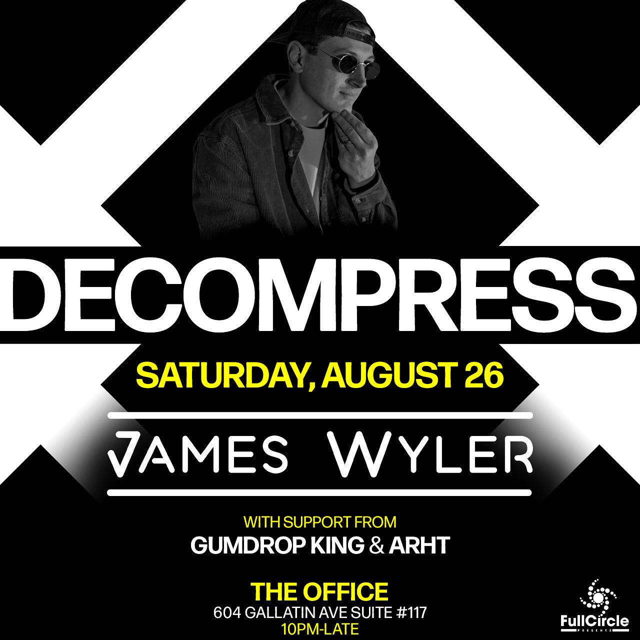 James Wyler Tickets at The Office in Nashville by Full Circle Presents ...