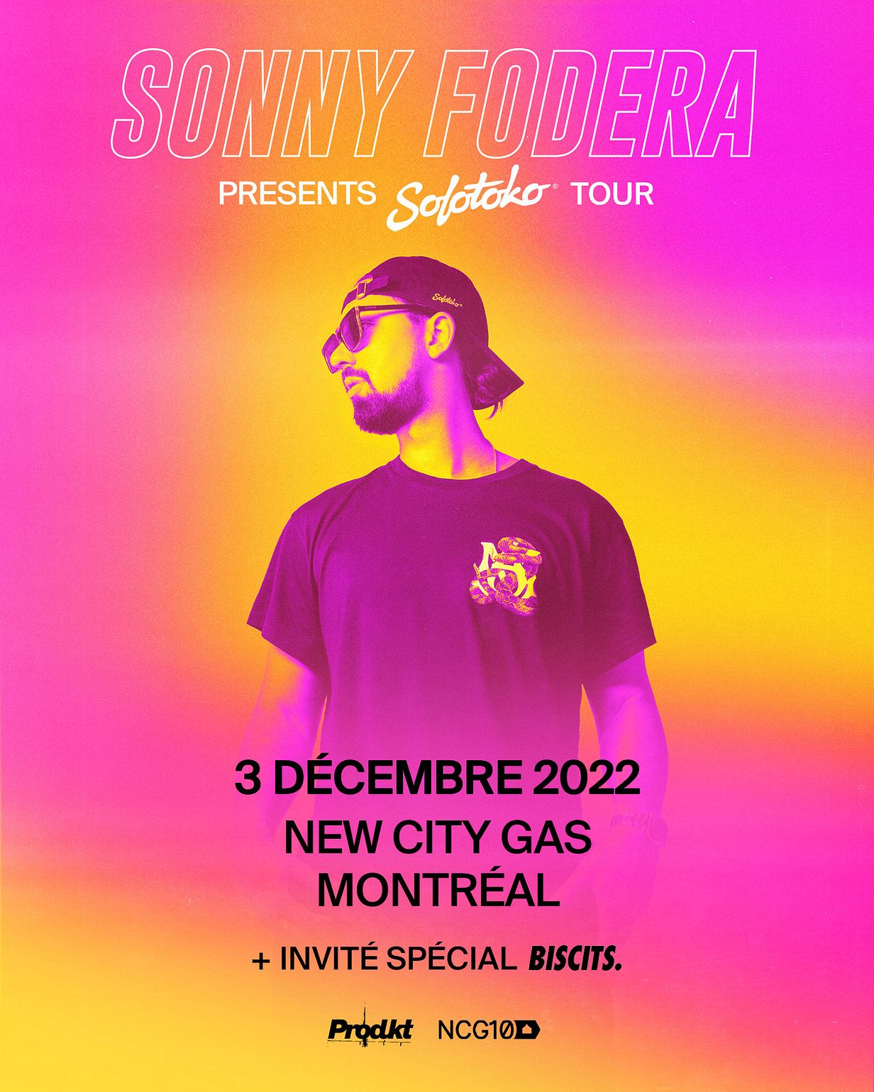 Sonny Fodera, Biscits Tickets at New City Gas in Montreal by New City