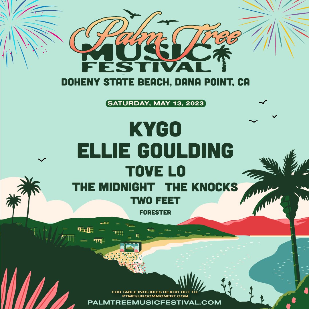 Palm Tree Music Festival 2023 Locker Rentals Tickets at Doheny State