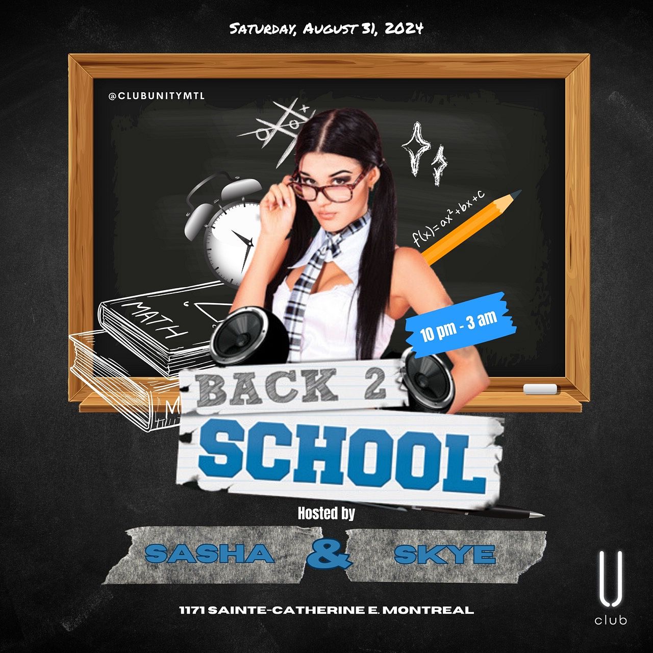 Unity - Saturday Tickets at Club Unity in Montréal by Club Unity | Tixr