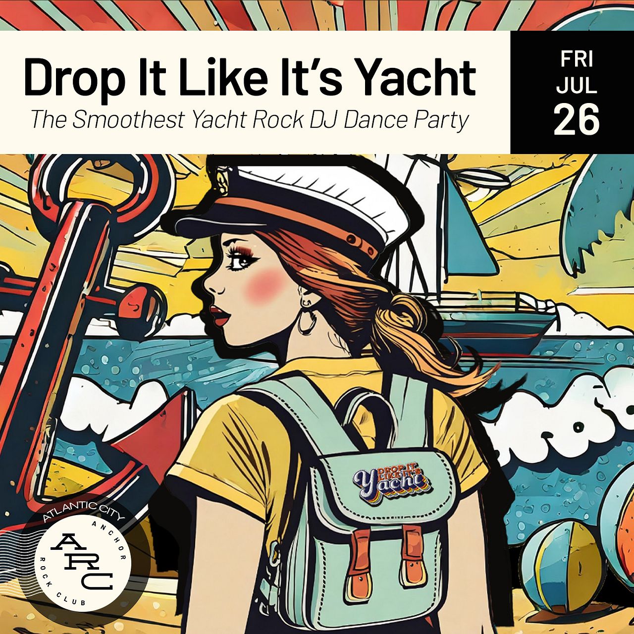 Drop It Like It's Yacht Tickets at Anchor Rock Club in Atlantic City by