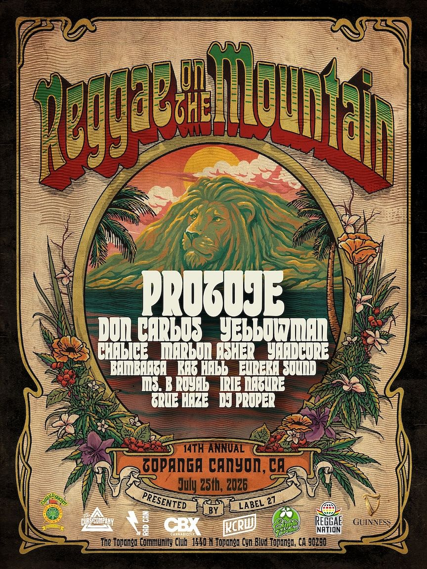 Reco In Reggae Land (ドン・ドラムモンドへのトリビュート) Reggae On The Mountain Tickets at Topanga Community Center in