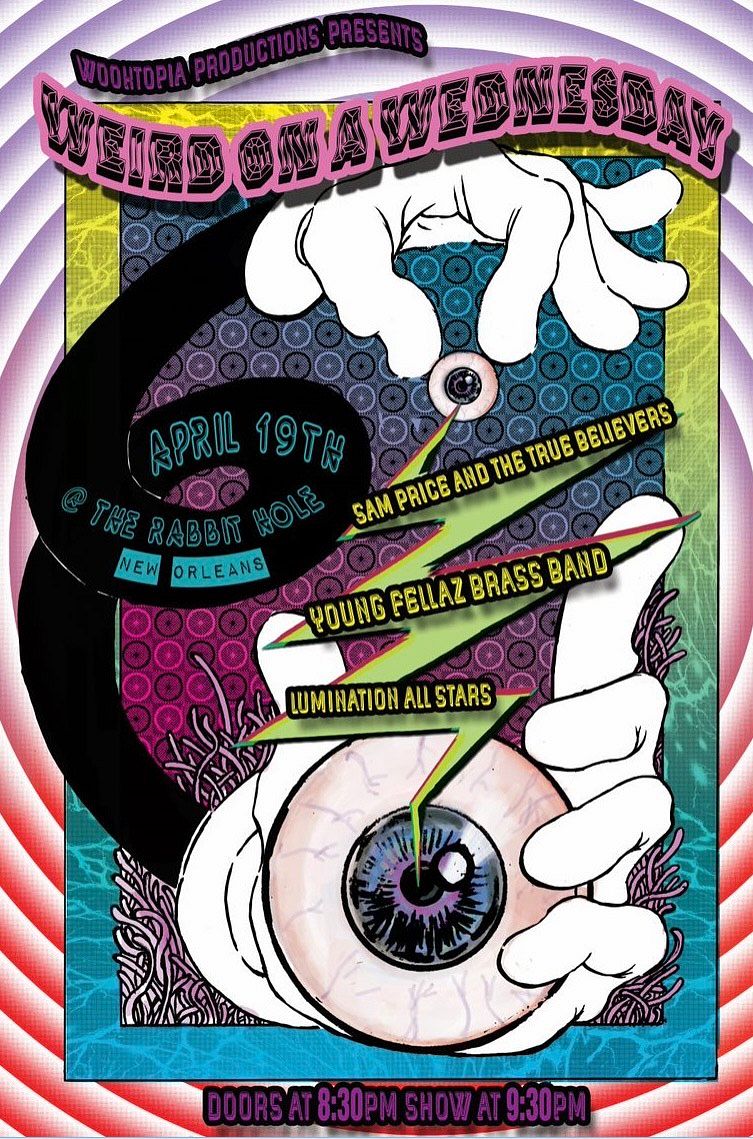 Weird on a Wednesday Tickets at The Rabbit Hole in New Orleans by The ...
