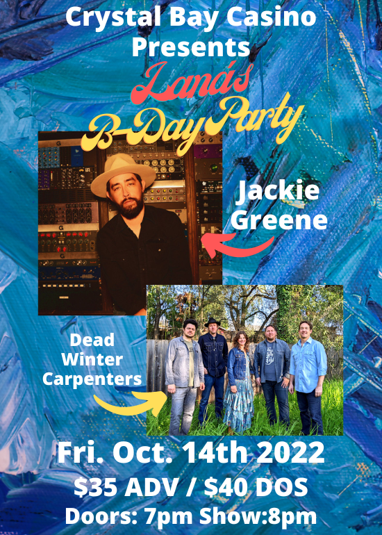 Jackie Greene + Dead Winter Carpenters Tickets at The Crown Room in