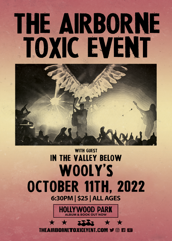 The Airborne Toxic Event The Hollywood Park Tour Tickets at Wooly's