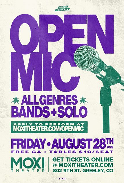 Open Mic at Moxi Theater