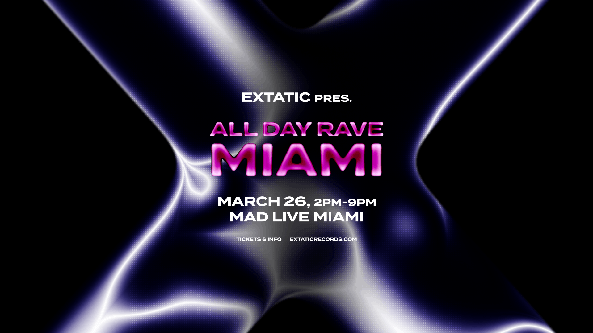 Advert Day Rave ALL DAY RAVE MIAMI Tickets at MAD LIVE in Miami by BLNK CNVS | Tixr