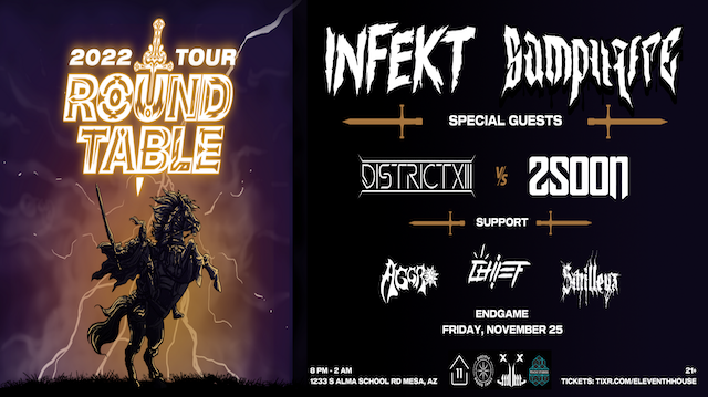 Disciple Round Table Tour: INFEKT & SAMPLIFIRE Tickets At Endgame In ...