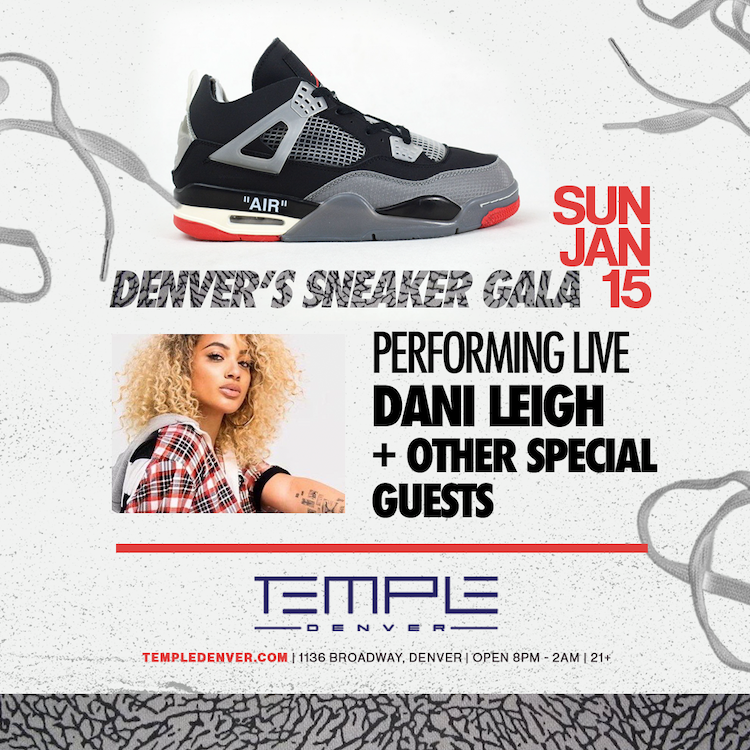 Sneaker Gala Tickets at Temple in Denver by Temple