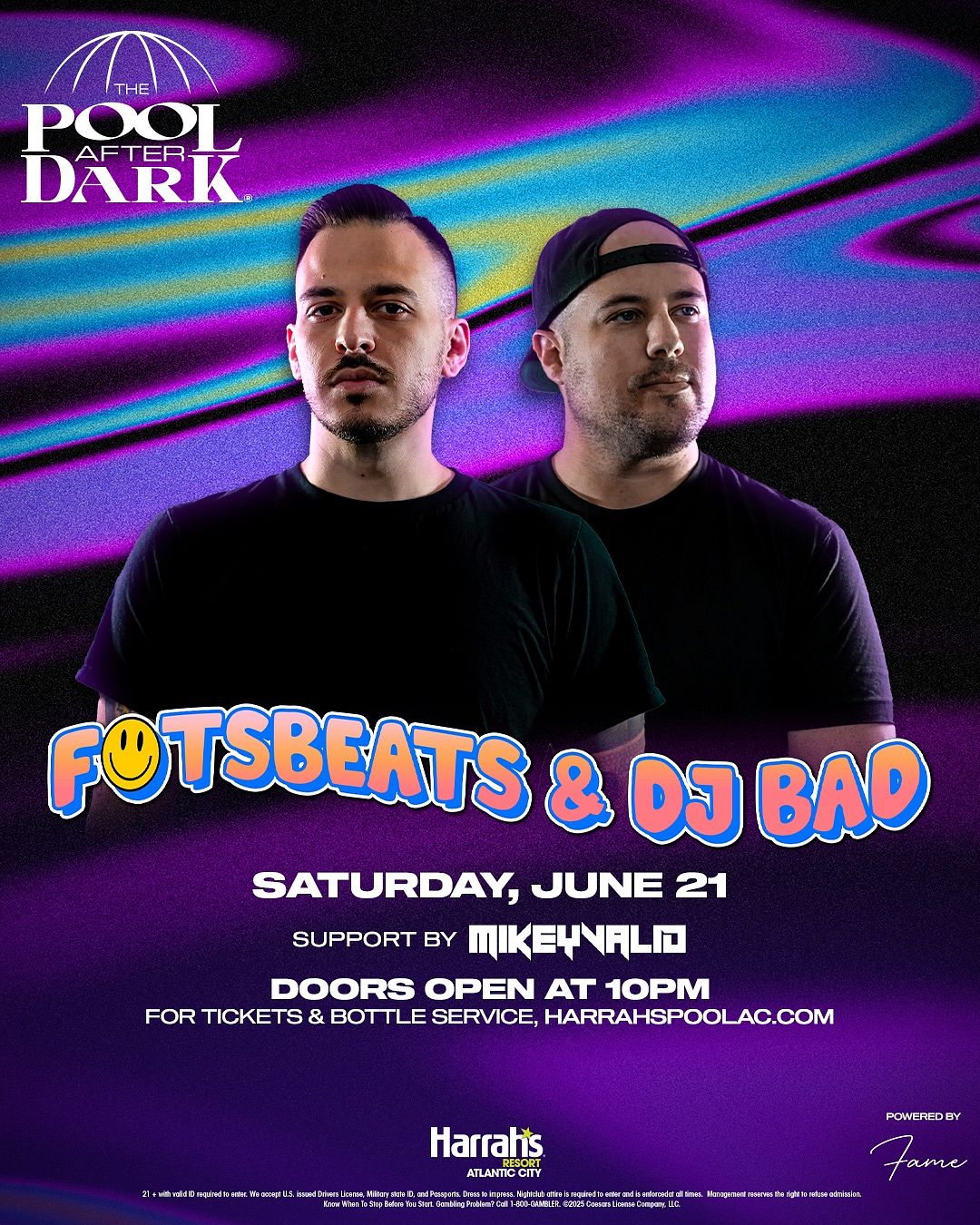 FOTSBEATS + BAD at The Pool After Dark Saturday, June 21, 2025