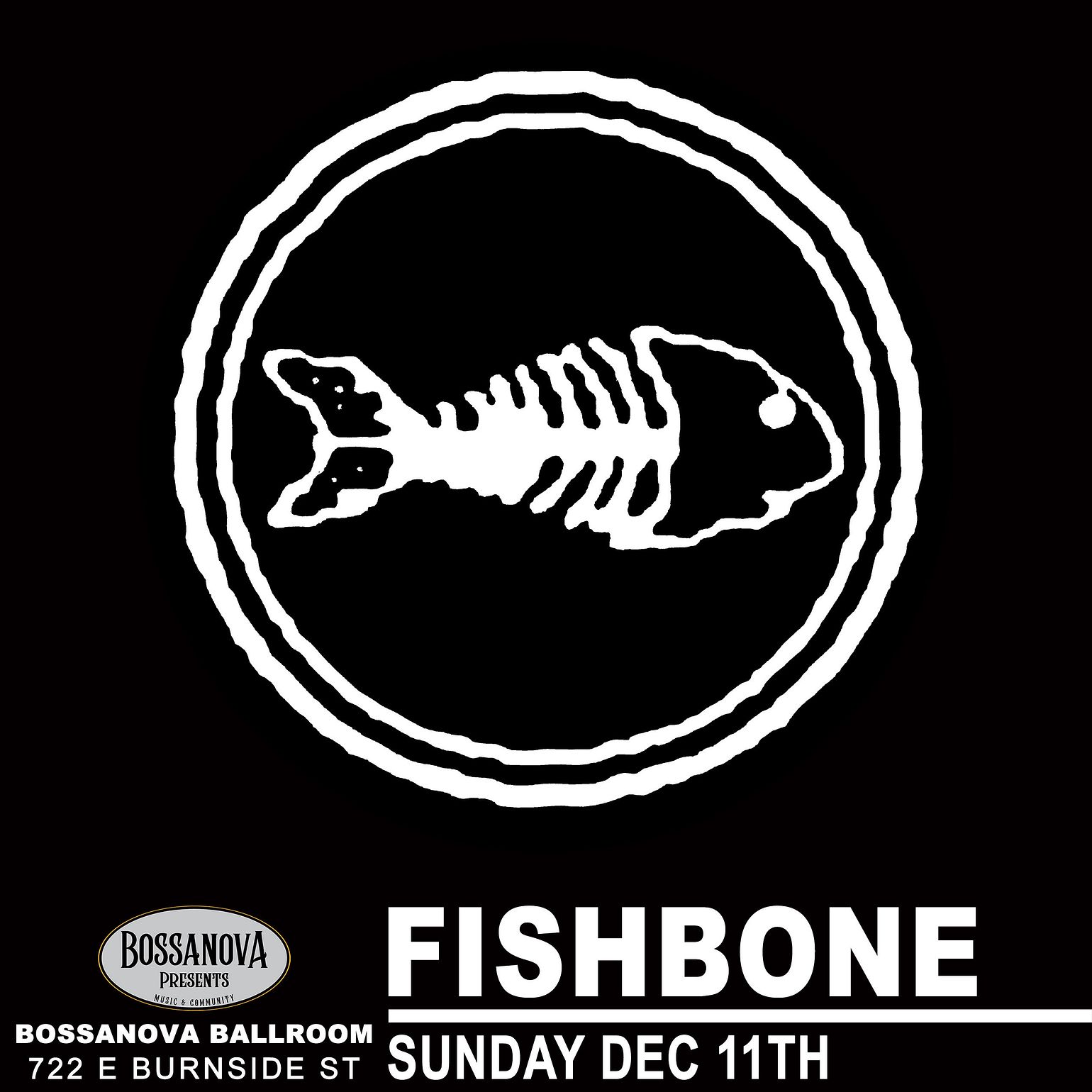 FISHBONE // The Red Hot Holiday Tour! PDX Tickets at Bossanova Ballroom