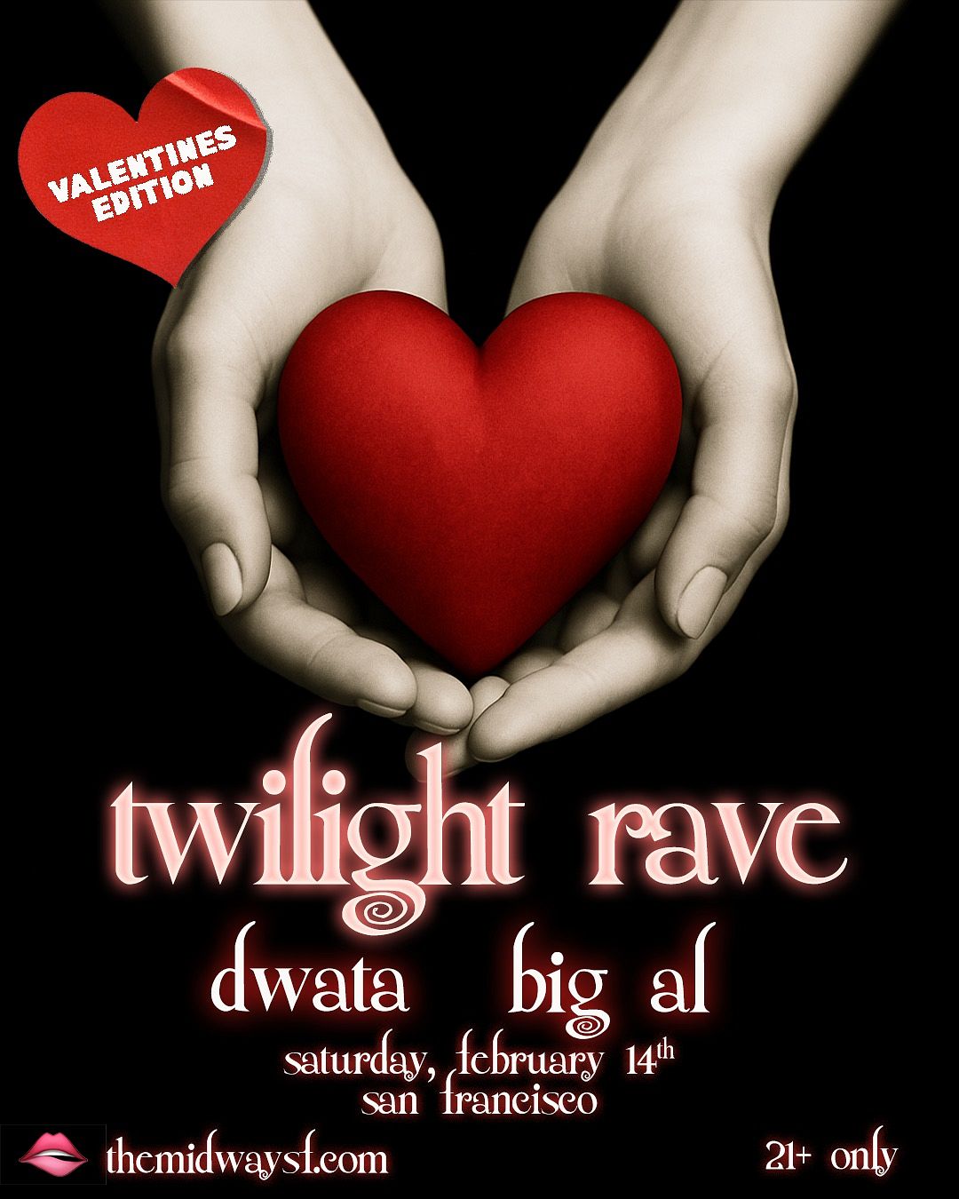 Twilight Rave: Valentine's Edition Tickets at The Midway in San ...