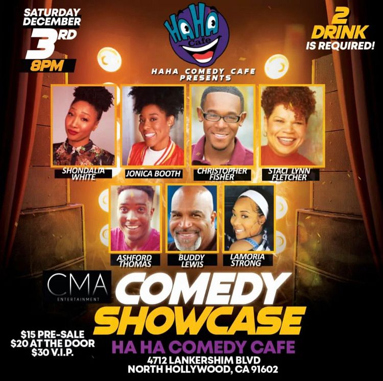 CMA Comedy Showcase Tickets at Ha Ha Comedy Club in Los Angeles by Haha ...