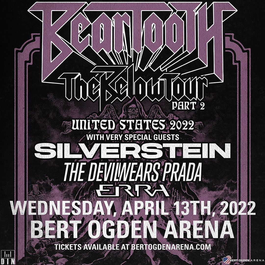 Beartooth Tickets at Bert Ogden Arena in Edinburg by Din Productions Tixr