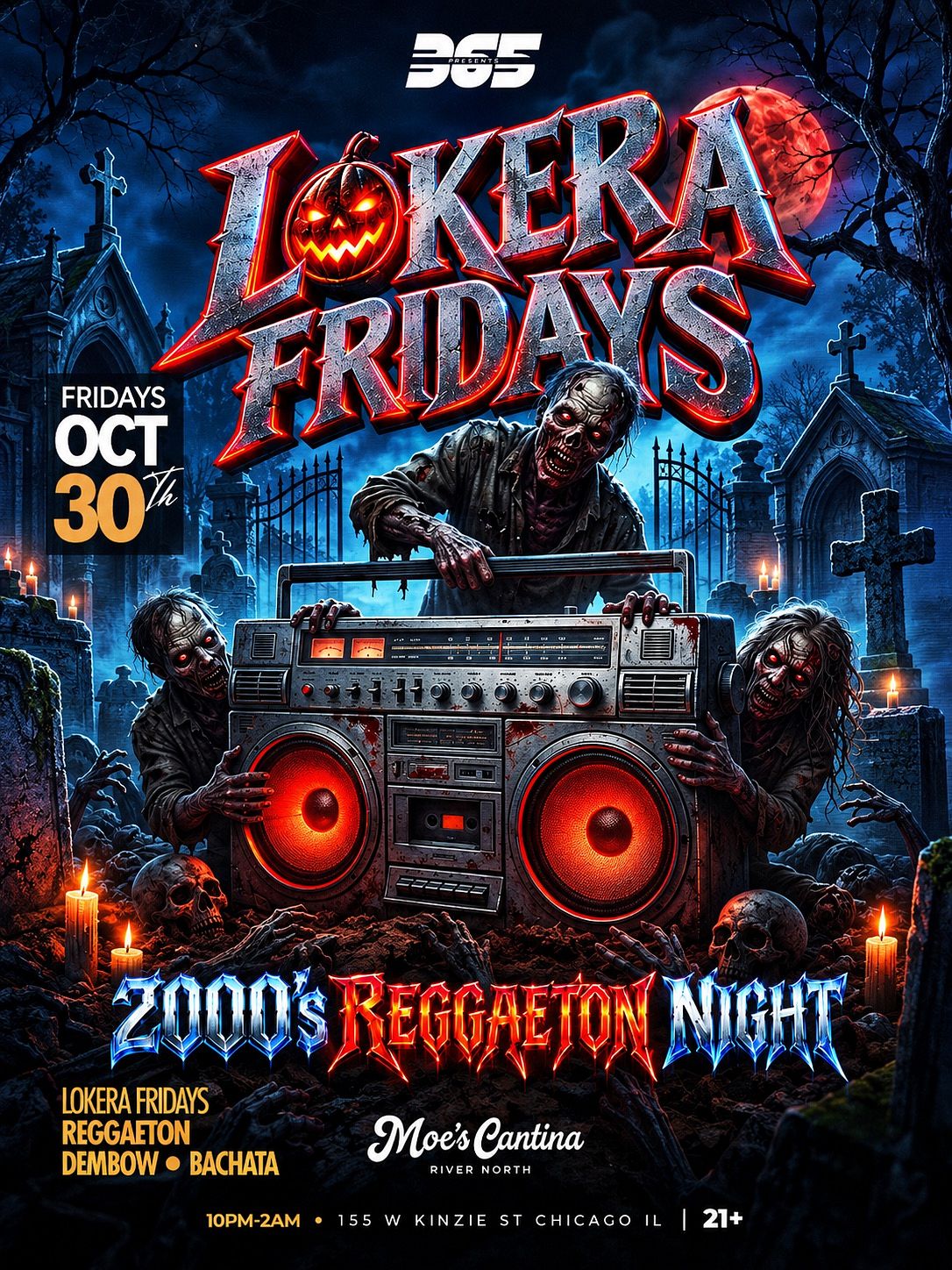 LOKERA FRIDAYS AT MOES CANTINA (21+) flyer