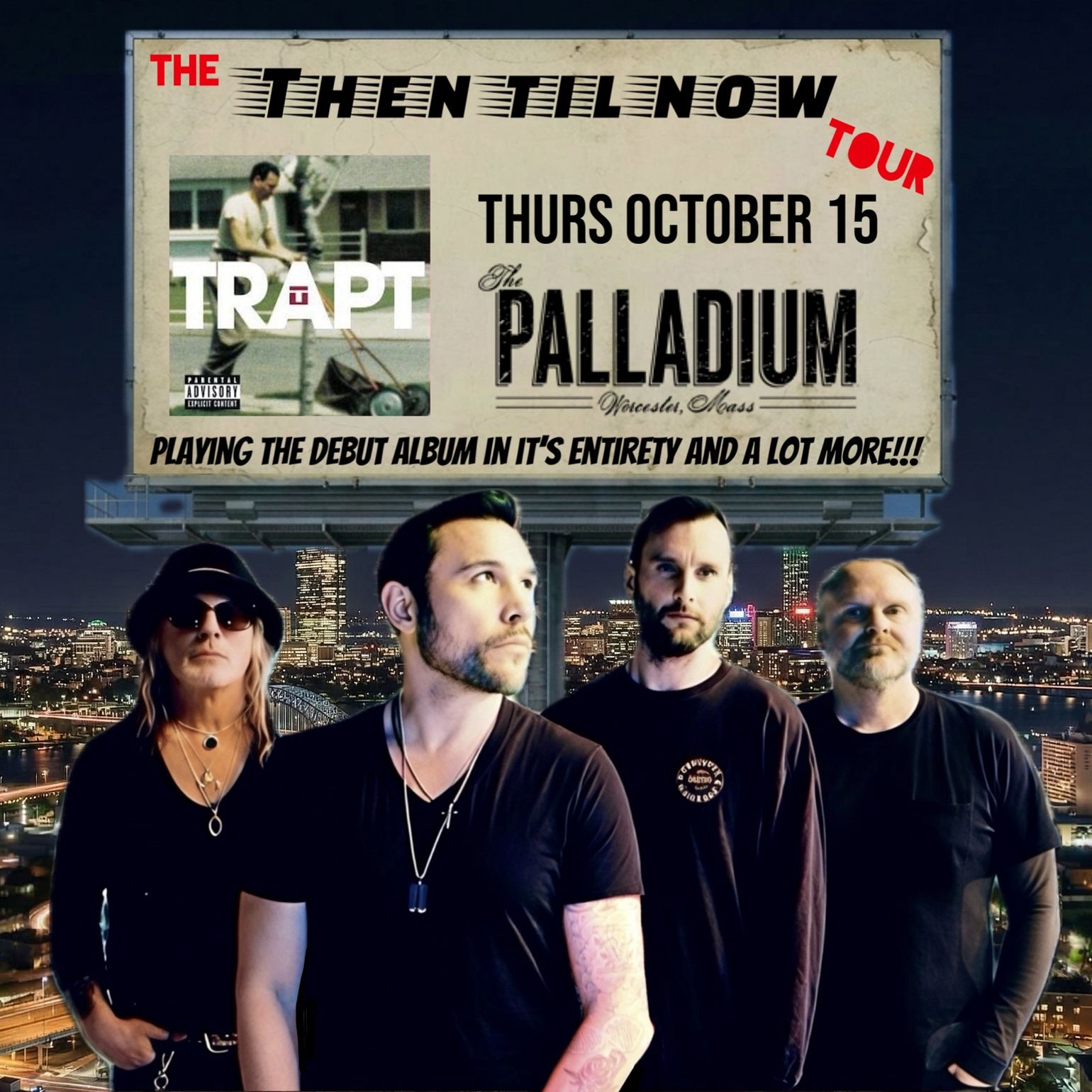 TRAPT With Special guest Lone Wolf James Tickets at The Palladium 