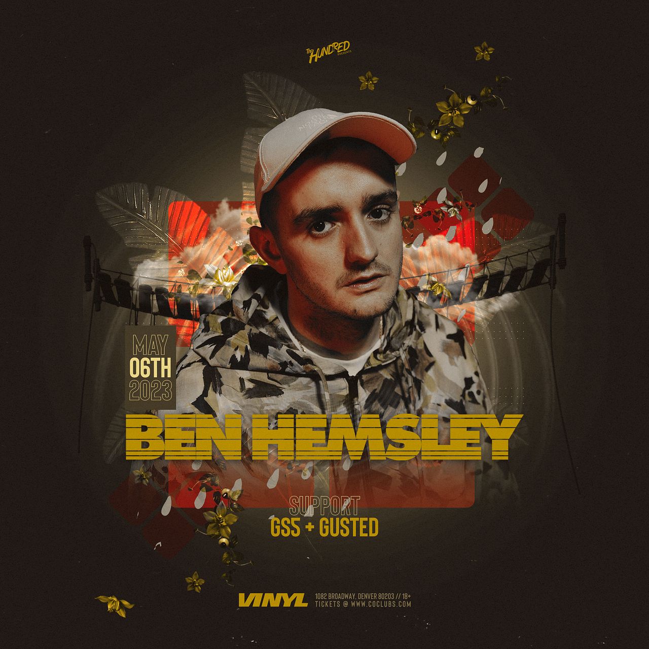 Ben Hemsley Tickets at Club Vinyl in Denver by Club Vinyl | Tixr