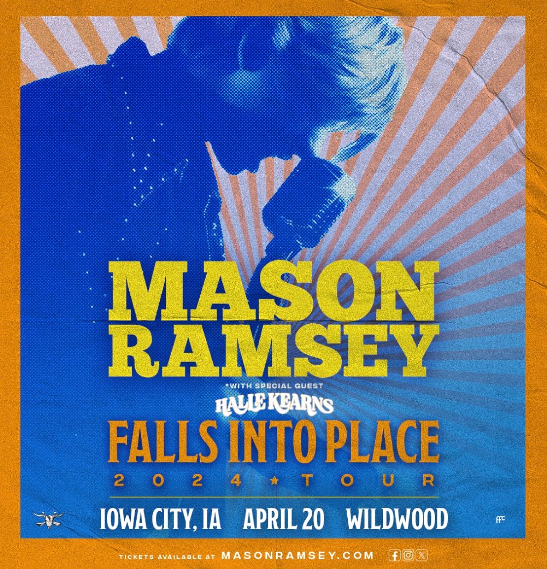 Mason Ramsey w/ Halle Kearns Tickets at Wildwood in Iowa City by ...