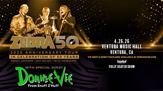 Zebra: 50th Anniversary Tour With Special Guest Donnie Vie (The