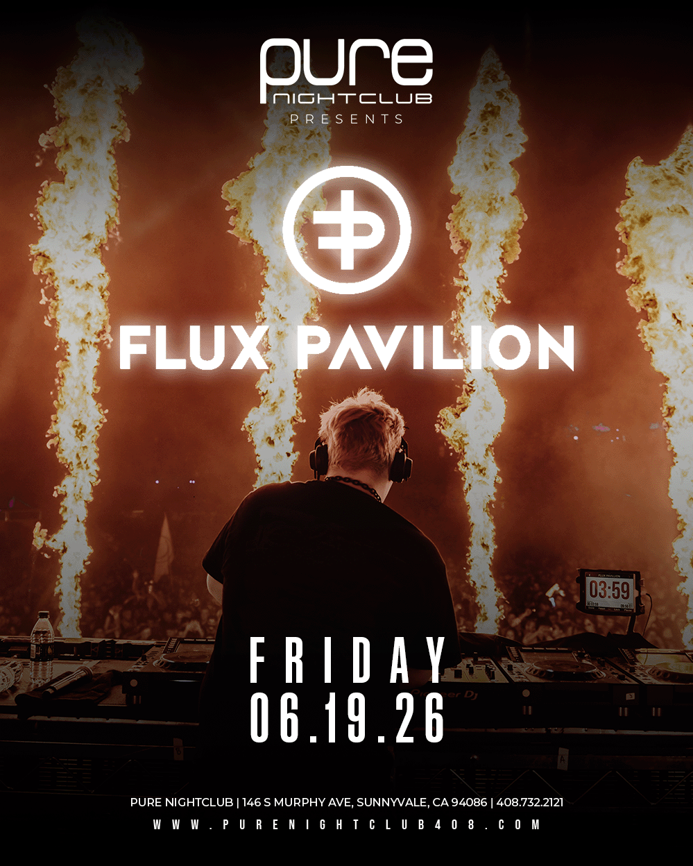 Flux Pavilion Tickets at Pure Nightclub in Sunnyvale by Pure Nightclub ...