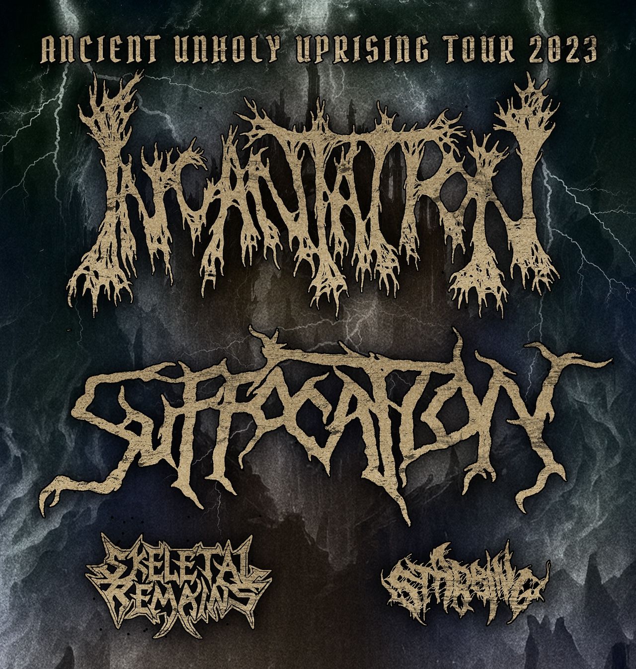 Incantation & Suffocation (SATX) Tickets at Paper Tiger in San Antonio ...