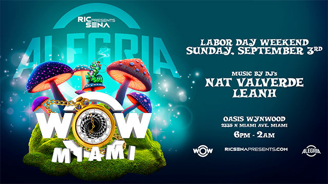 ALEGRIA MIAMI Tickets at Oasis Wynwood in Miami by Oasis Wynwood