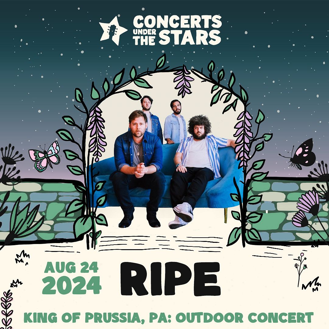 Ripe Tickets at Upper Merion Township Building Park in King of Prussia