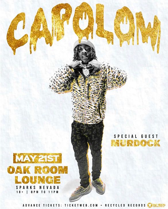Capolow Live Tickets at Oak Room Lounge in Sparks by Oakroom Lounge ...
