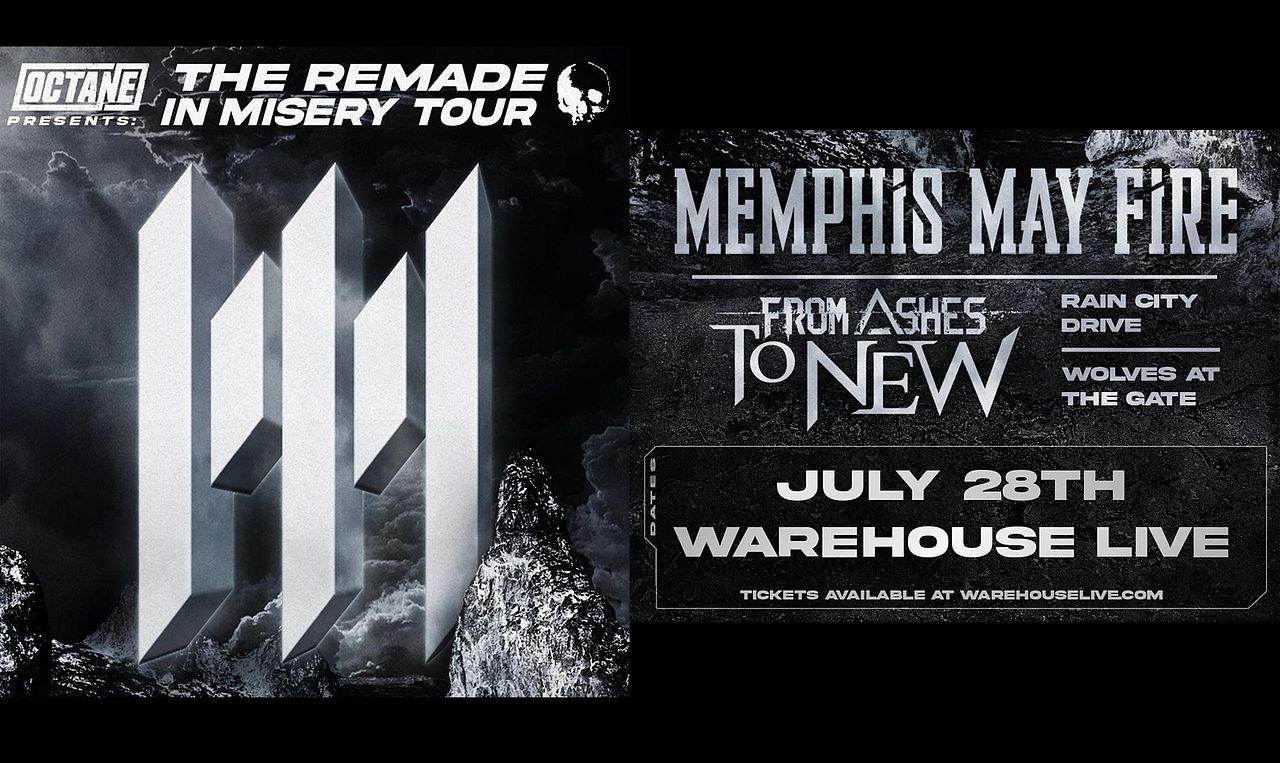 MEMPHIS MAY FIRE REMADE IN MISERY TOUR Tickets at The Ballroom at