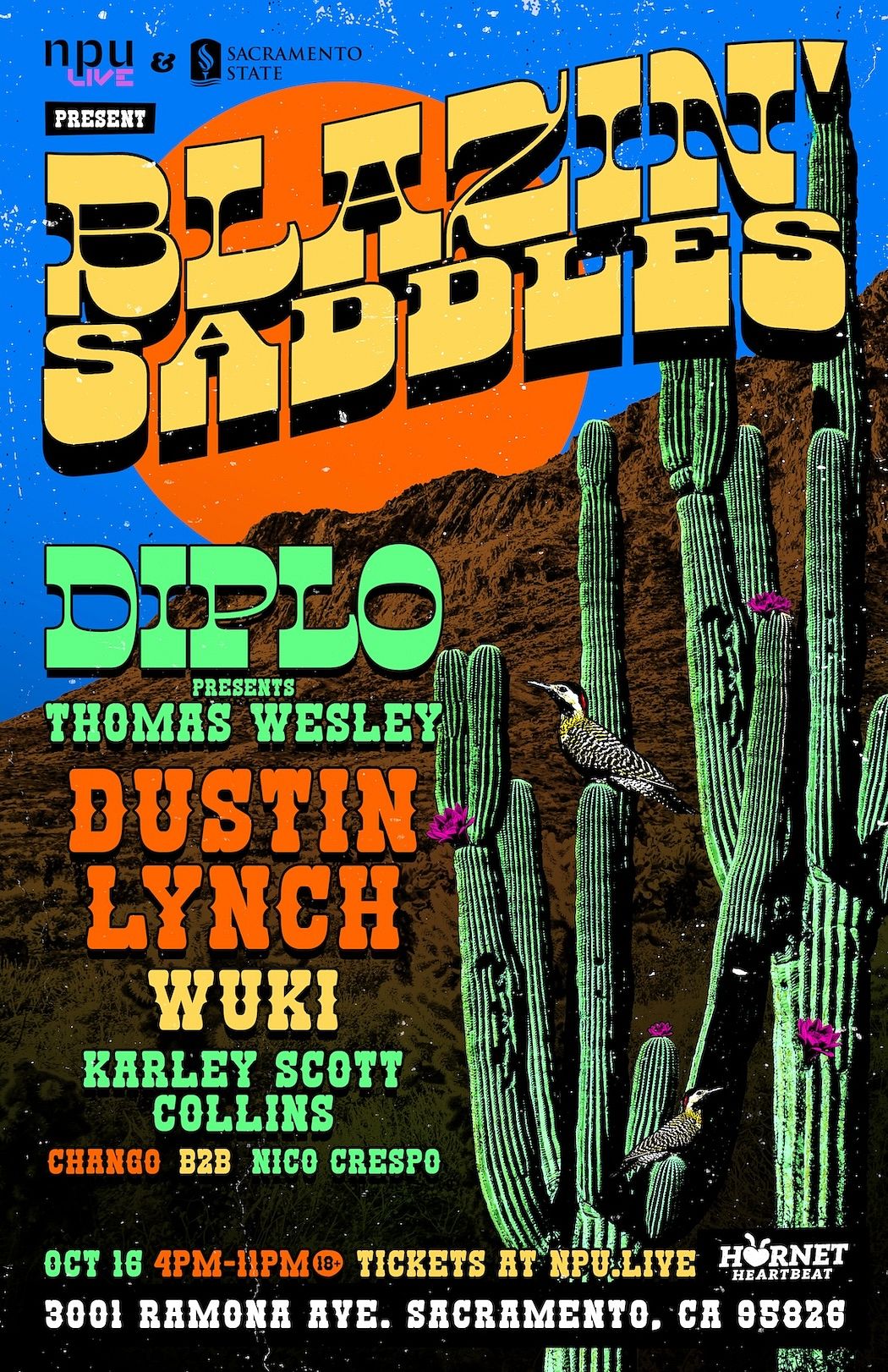 BLAZIN' SADDLES event image