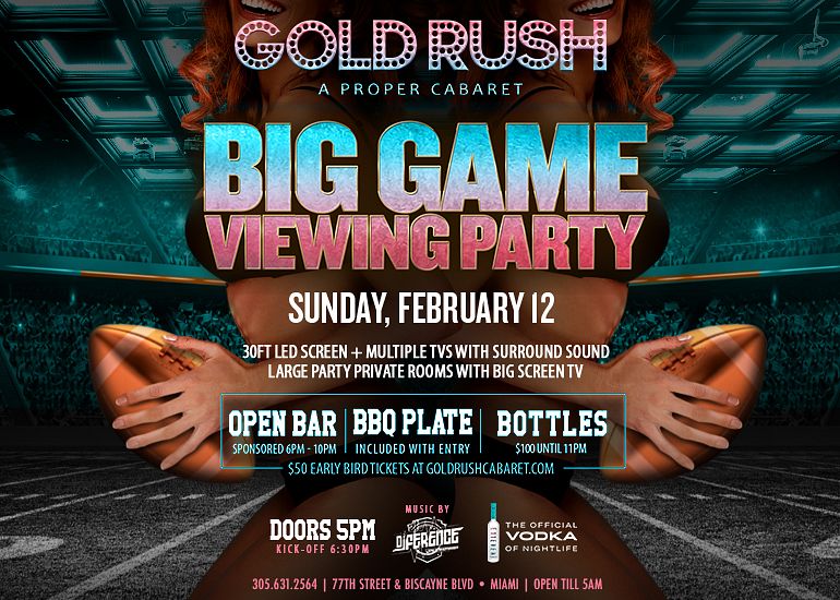 Exclusive - Super Bowl Viewing Party - Tickets - NIGHTOUT