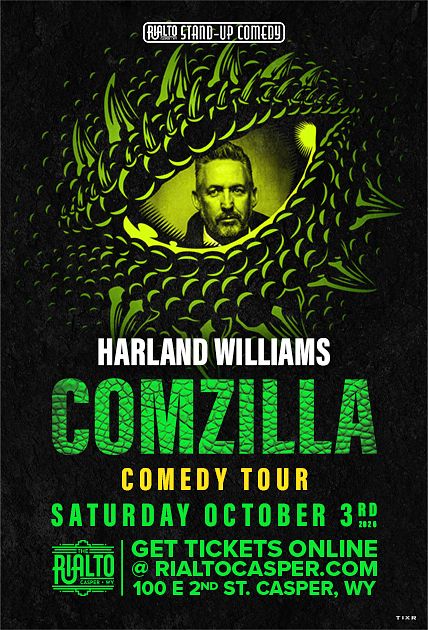 Harland Williams: Comzilla Comedy Tour event poster