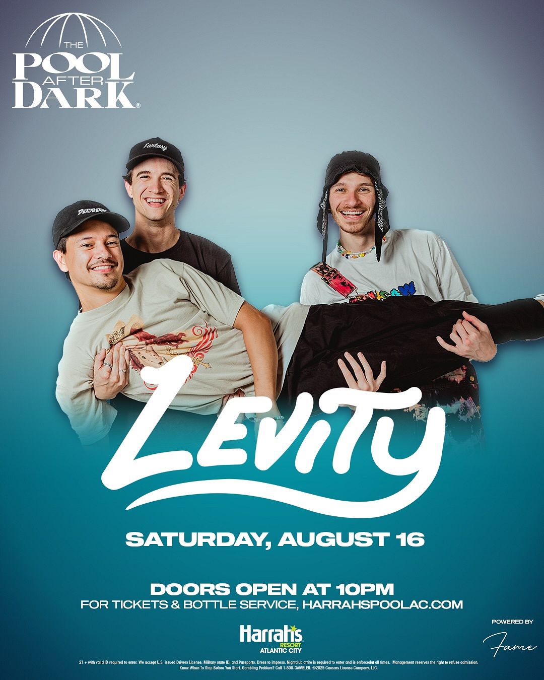 LEVITY at The Pool After Dark Saturday, August 16, 2025