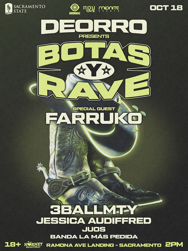 DEORRO Presents BOTAS Y RAVE in Sacramento event image