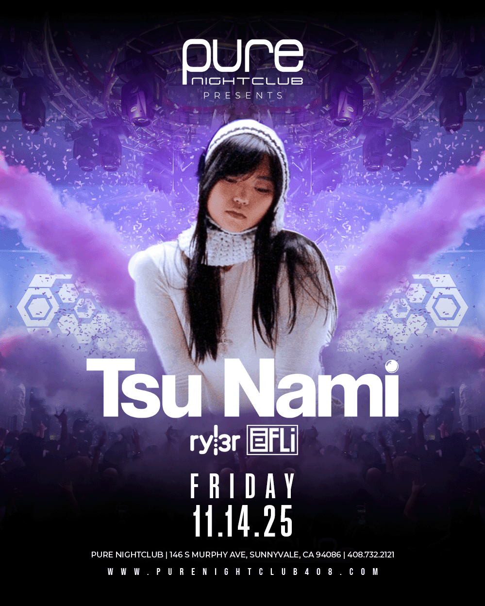 TSU NAMI Tickets at Pure Nightclub in Sunnyvale by Pure Nightclub