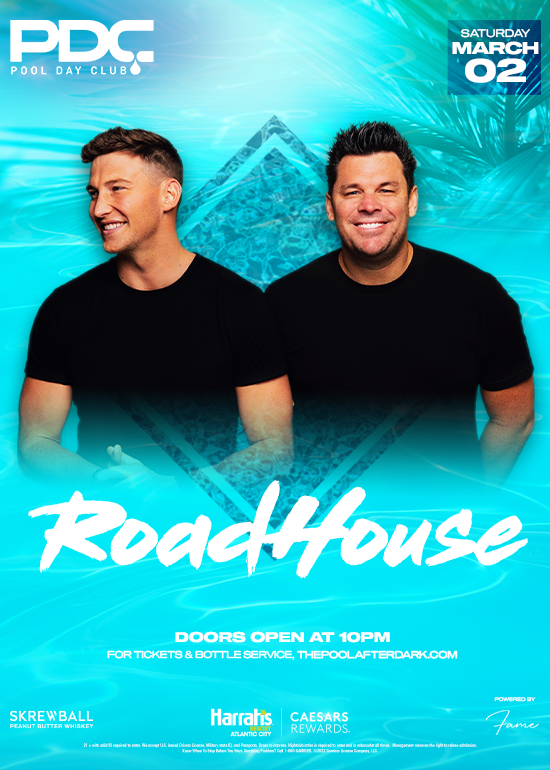 ROADHOUSE at The Pool Day Club Tickets at The Pool at Harrah's Resort Atlantic City in Atlantic City by Harrahs Pool AC