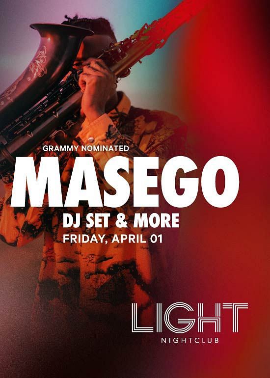 MASEGO Tickets at LIGHT in Las Vegas by LIGHT