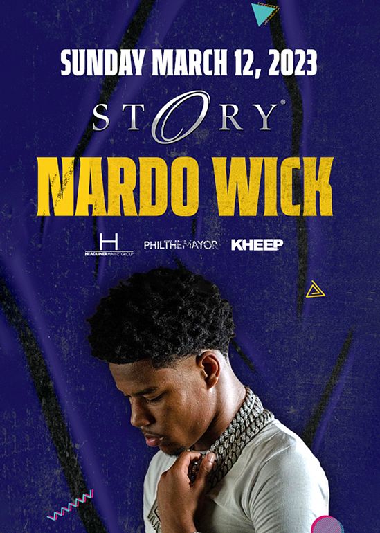 Nardo Wick Tickets at Story in Miami Beach by STORY Tixr