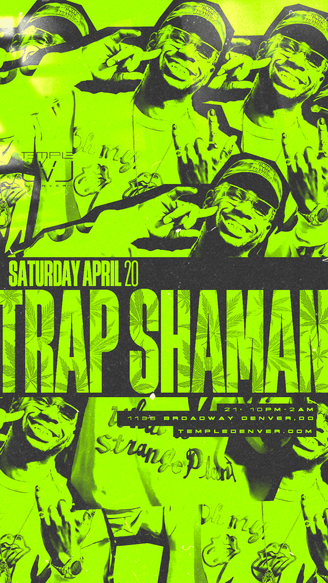 The Trap Shaman in LVL Tickets at Temple Nightclub in Denver by Temple ...