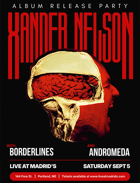Xander Nelson Album Release with Borderlines and Andromeda Tickets at ...