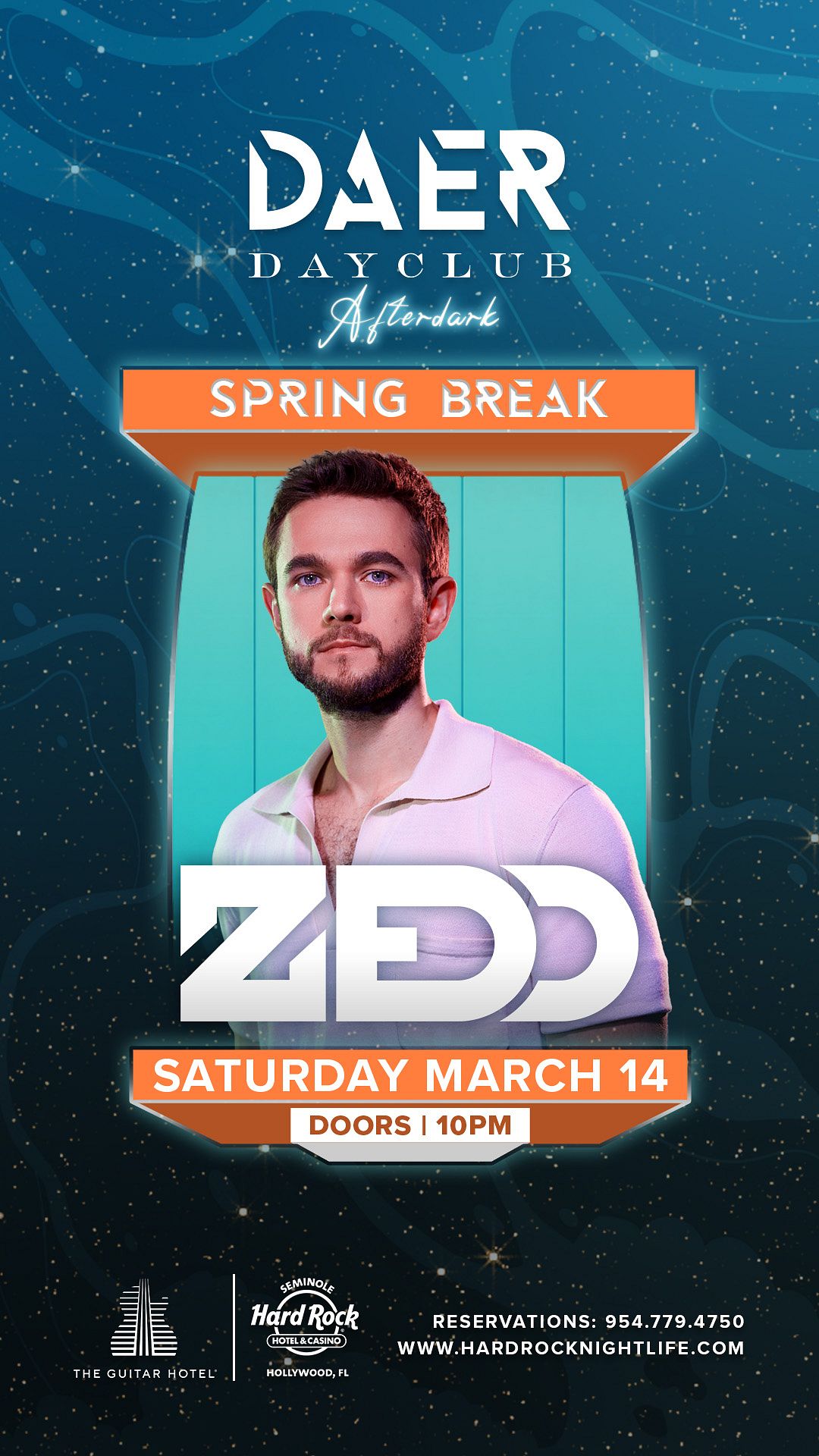 ZEDD | DAER Dayclub Afterdark Tickets at DAER Dayclub South