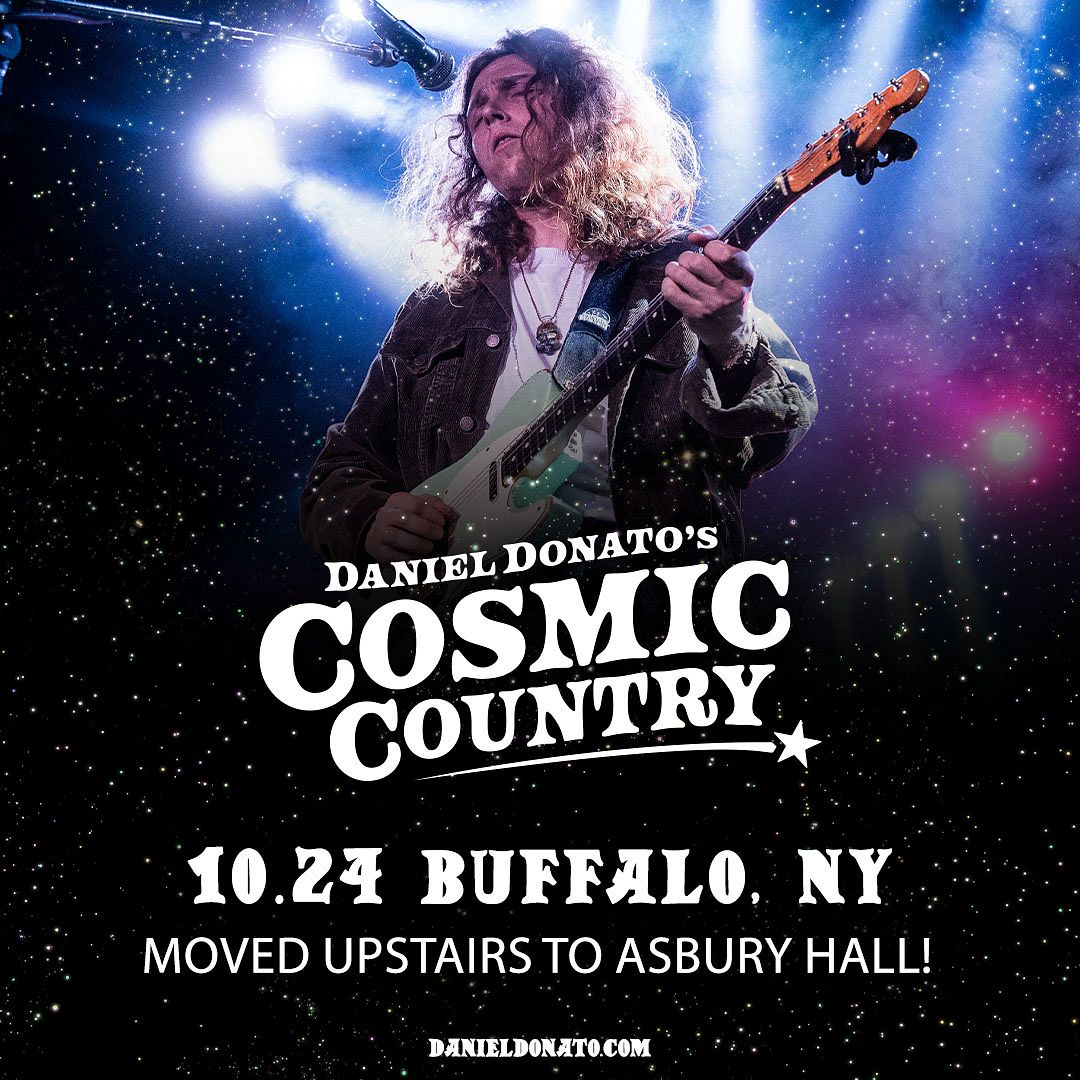 Daniel Donato's Cosmic Country Tickets At Asbury Hall GA Standing In ...